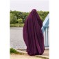 BIG JILBAB SAOUDIEN - PRUNE - UMM HAFSA