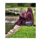 BIG JILBAB SAOUDIEN - PRUNE - UMM HAFSA