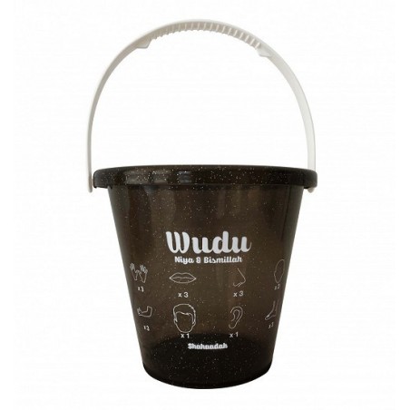 SEAU EDUCATIF ABLUTION ( noir)