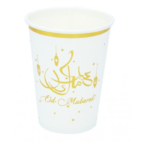GOBELETS x8 - "EID MOUBARAK"