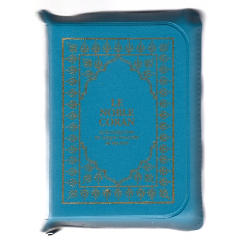 LE CORAN FORMAT POCHE A ZIP - Arabe/Français - 13x19cm