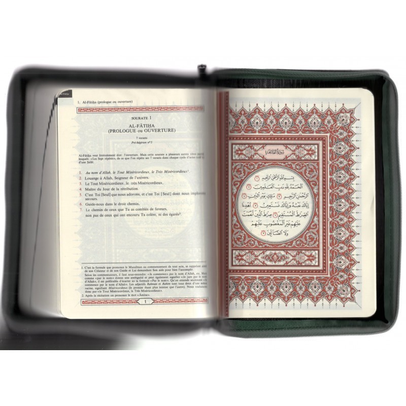 LE CORAN FORMAT POCHE A ZIP - Arabe/Français - 13x19cm LE CORAN FORMAT POCHE A ZIP - Arabe/Français - 13x19cm
