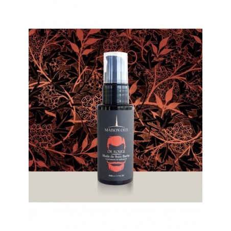 HUILE SOIN BARBE - OR ROUGE