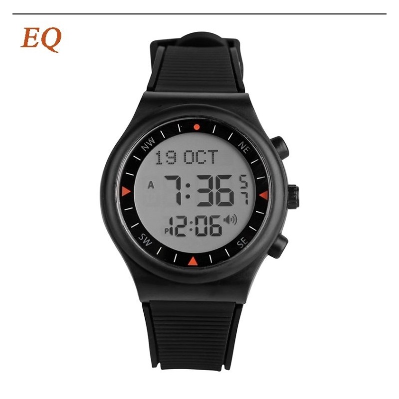 MONTRE HARAMAIN SPORT AVEC ADHAN HA-6505 - NOIRE