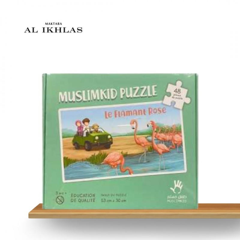 PUZZLE : LE FLAMAND ROSE