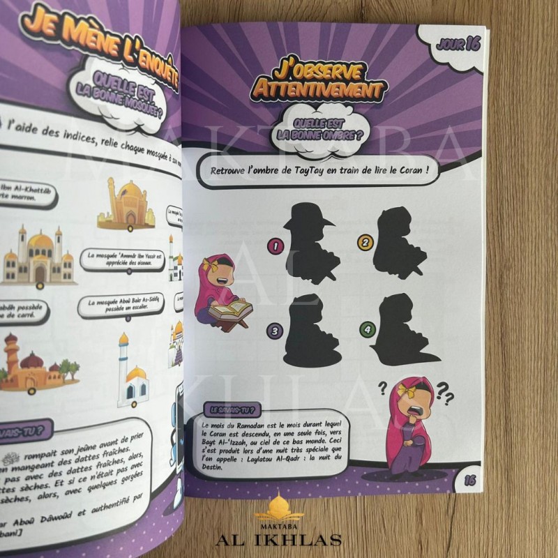 CAHIER D'ACTIVITÉ DE RAMADAN - KATABA KIDZ