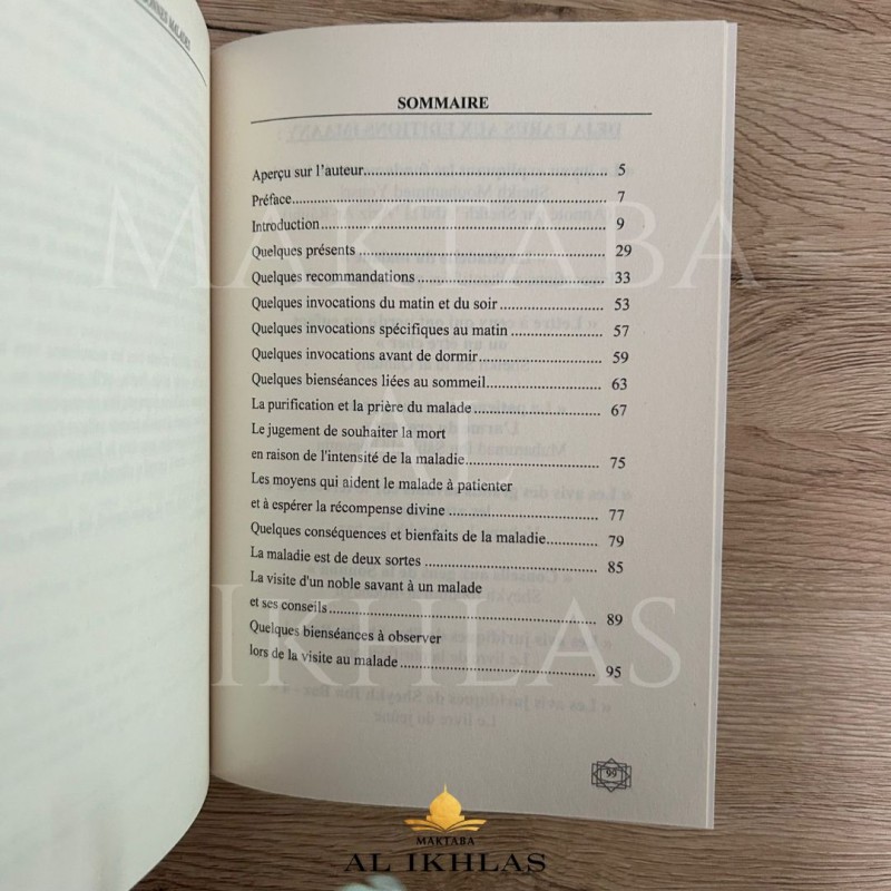RÉCONFORT AUX PERSONNES MALADES